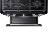 5.8 cu. ft. Freestanding Gas Range with Air Fry and Convection in Black Stainless Steel