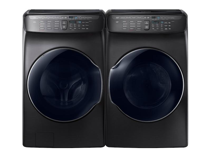 7.5 cu. ft. Smart Electric Dryer with FlexDry™ in Black Stainless Steel