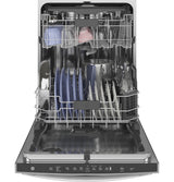 GE® Top Control with Stainless Steel Interior Dishwasher with Sanitize Cycle & Dry Boost with Fan Assist