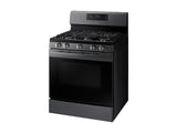 5.8 cu. ft. Freestanding Gas Range in Black Stainless Steel