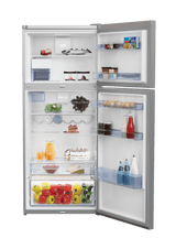 28" Freezer Top Stainless Steel Refrigerator with Auto Ice Maker