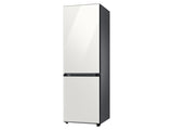 12.0 cu. Ft. Bespoke Bottom Freezer Refrigerator with Flexible Design in White Glass