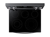 5.9 cu. ft. Freestanding Electric Range with True Convection in Black Stainless Steel
