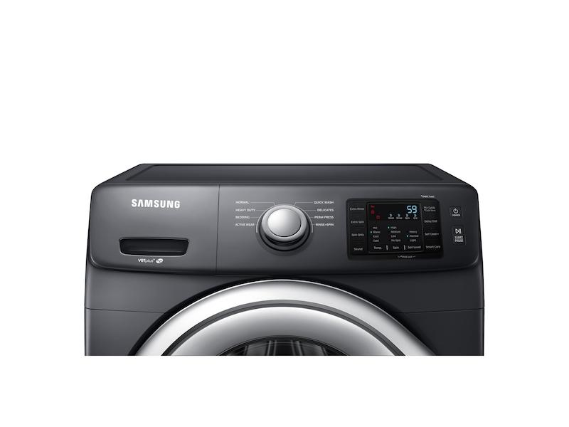 4.5 cu. ft. Front Load Washer with Vibration Reduction Technology in Black Stainless Steel