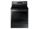 5.9 cu. ft. Freestanding Electric Range with Air Fry and Convection in Black Stainless Steel