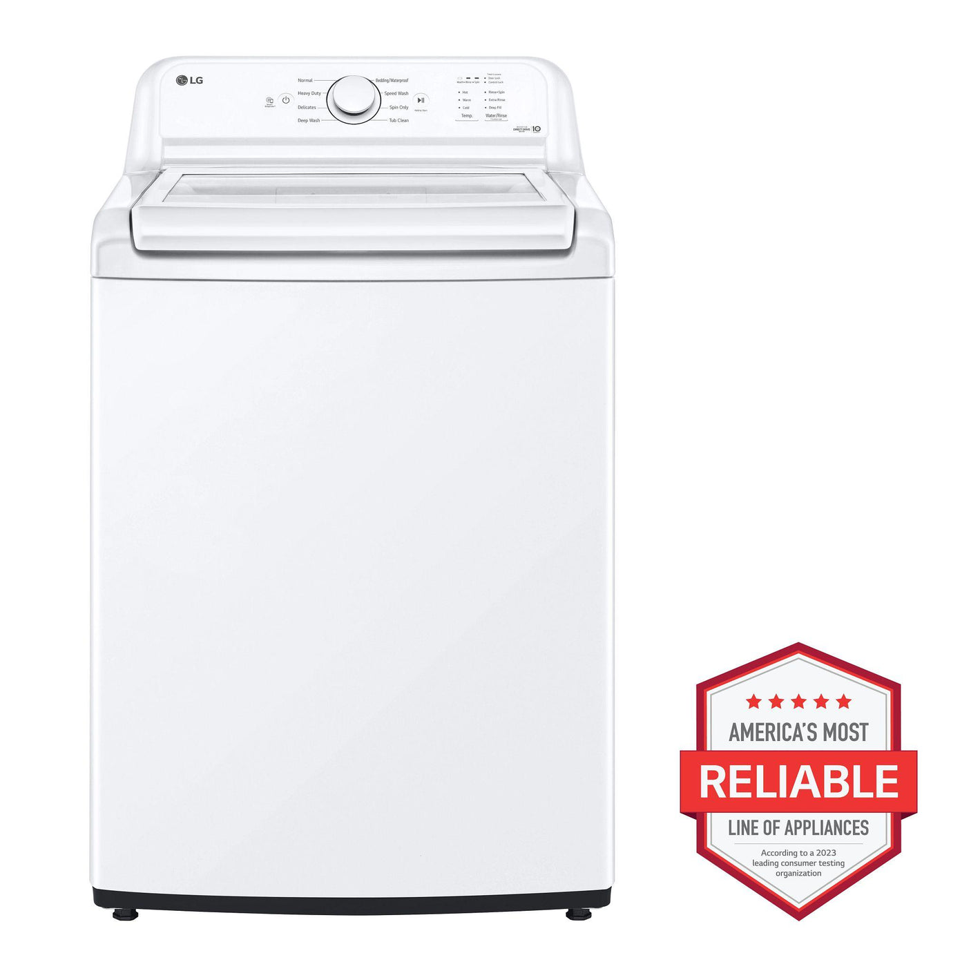 4.1 cu. ft. Top Load Washer with 4-Way Agitator® and TurboDrum™ Technology
