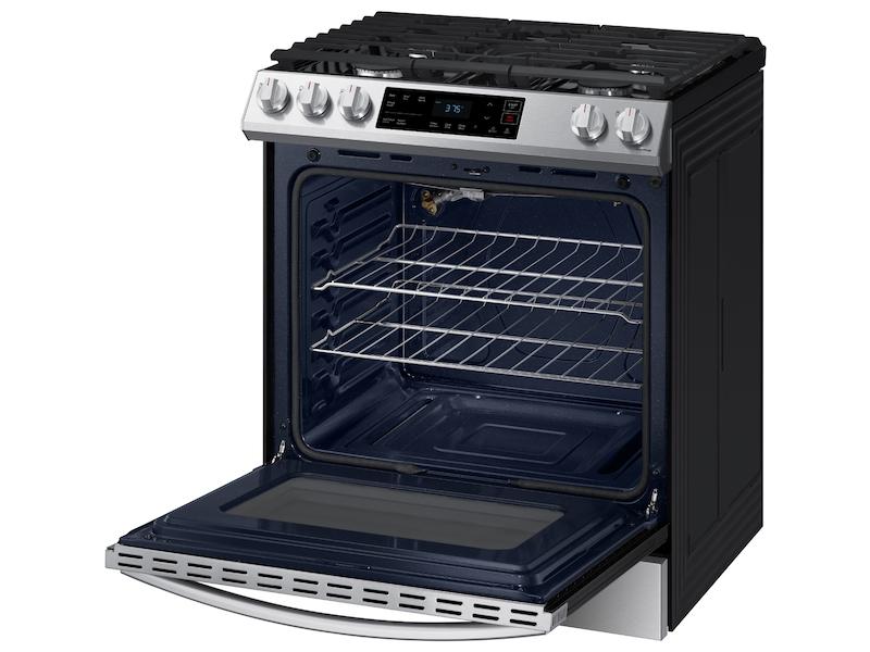 6.0 cu. ft. Smart Slide-in Gas Range in Stainless Steel