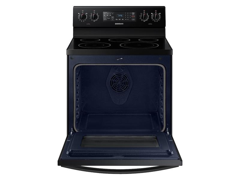 5.9 cu. ft. Freestanding Electric Range with Convection in Black