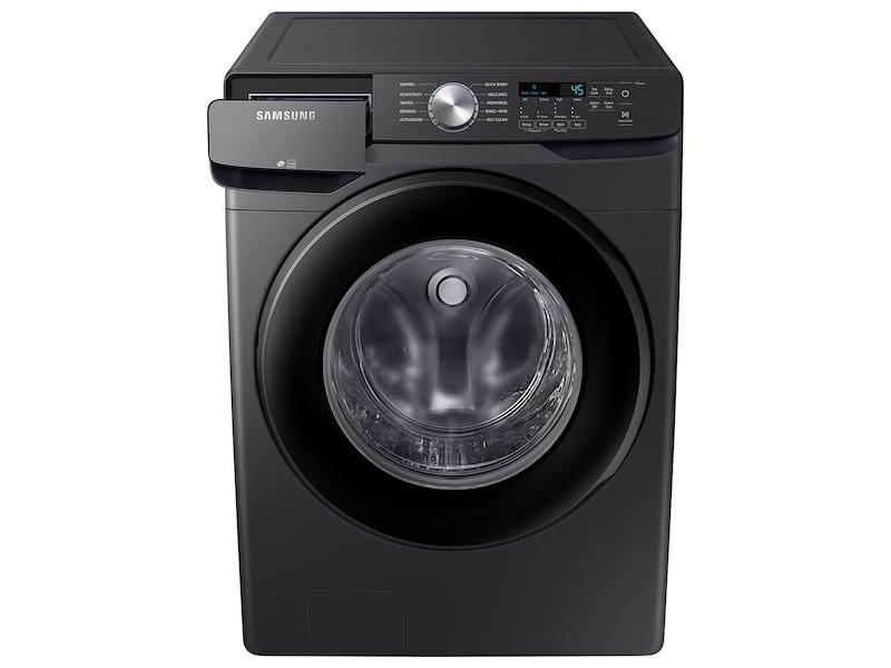 4.5 cu. ft. Front Load Washer with Vibration Reduction Technology+ in Brushed Black