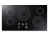 36" Smart Electric Cooktop in Stainless Steel.
