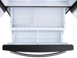 26 cu. ft. French Door Refrigerator with Filtered Ice Maker in Black Stainless Steel