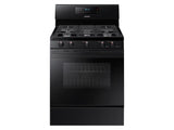 5.8 cu. ft. Freestanding Gas Range with Convection in Black
