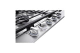 36" Smart Gas Cooktop with UltraHeat™ 22K BTU Dual Burner and LED Knobs