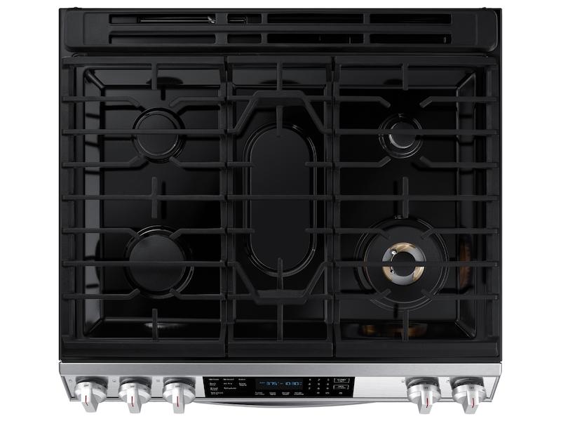 6.0 cu. ft. Smart Slide-in Gas Range with Air Fry in Stainless Steel