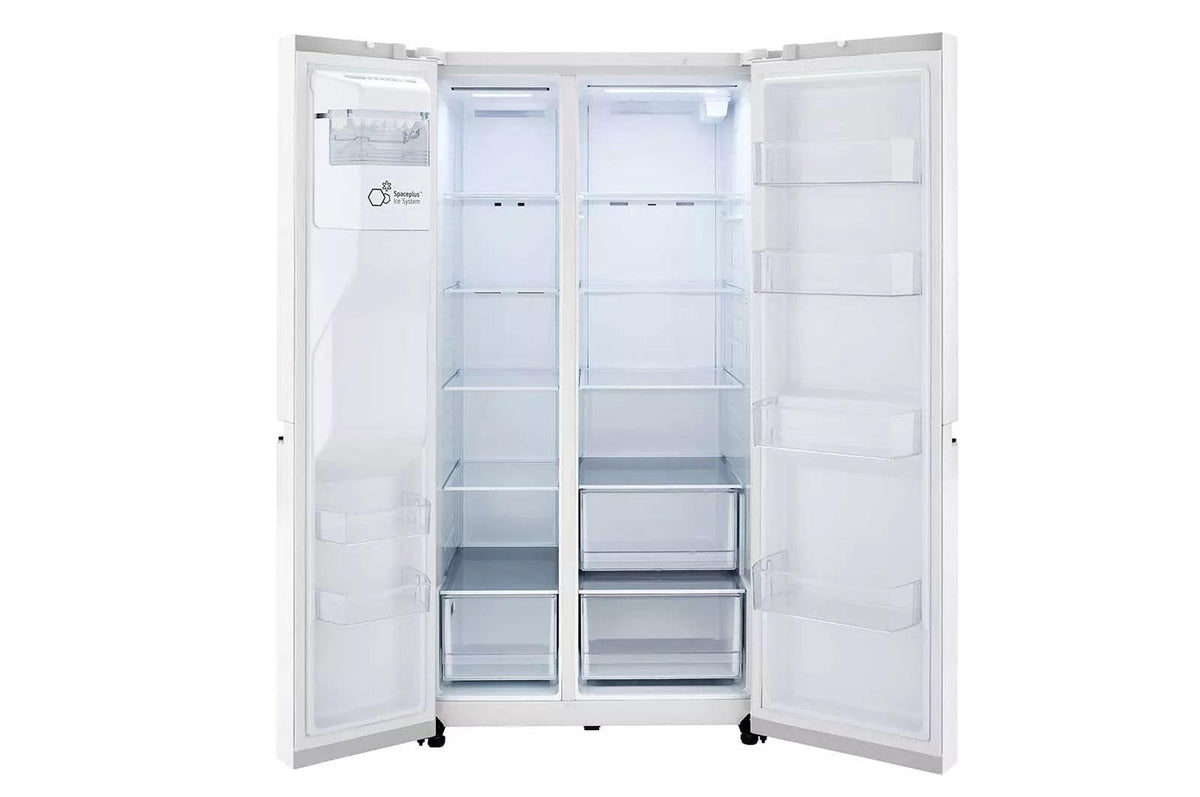 27 cu. ft. Side-by-Side Refrigerator with Smooth Touch Ice Dispenser