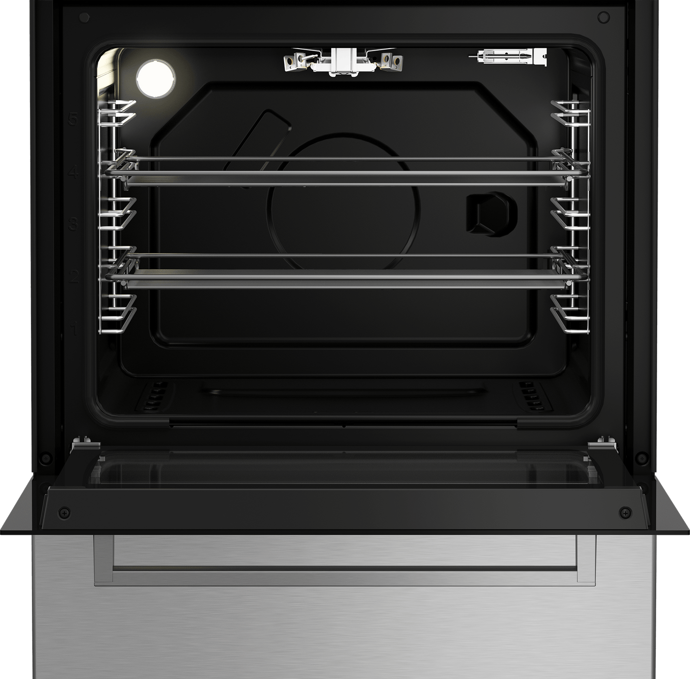 24" Stainless Steel Slide-In Gas Range