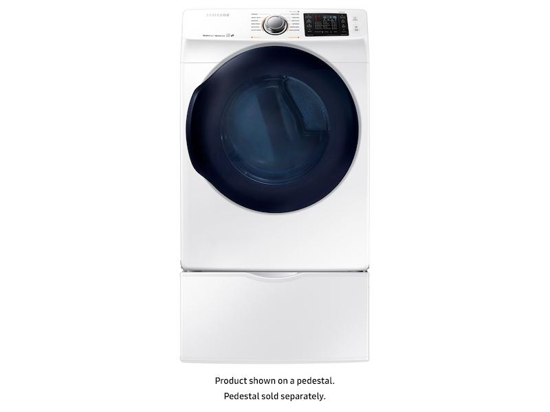7.5 cu. ft. Gas Dryer in White