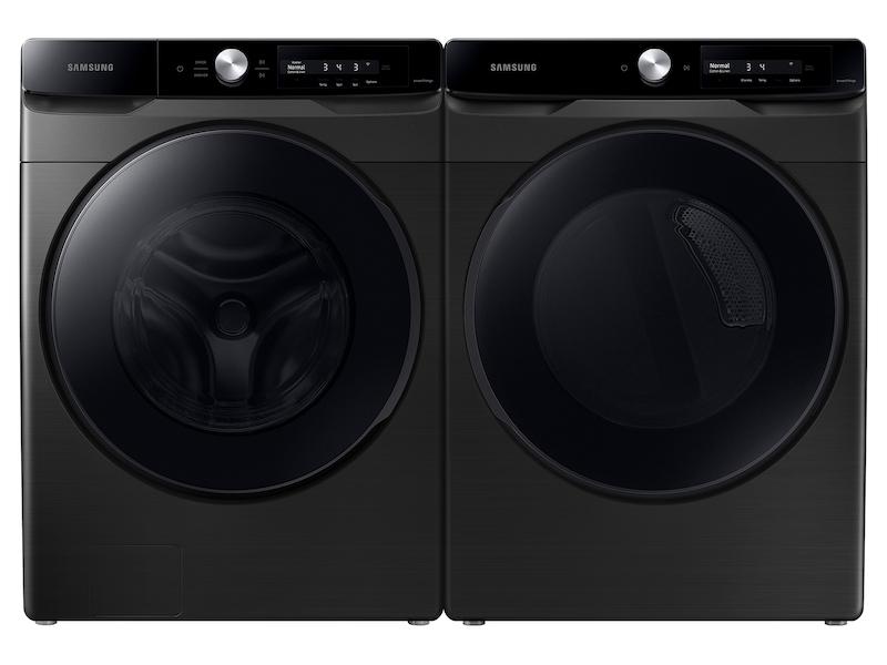 7.5 cu. ft. Smart Dial Electric Dryer with Super Speed Dry in Brushed Black