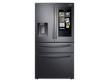 28 cu. ft. 4-Door French Door Refrigerator with 21.5" Touch Screen Family Hub™ in Black Stainless Steel