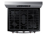 5.8 cu. ft. Freestanding Gas Range in Black Stainless Steel