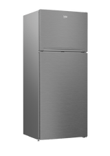 28" Freezer Top Stainless Steel Refrigerator with Auto Ice Maker
