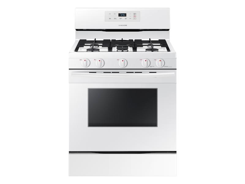 5.8 cu. ft. Freestanding Gas Range in White