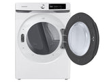 7.5 cu. ft. Smart Dial Electric Dryer with Super Speed Dry in White