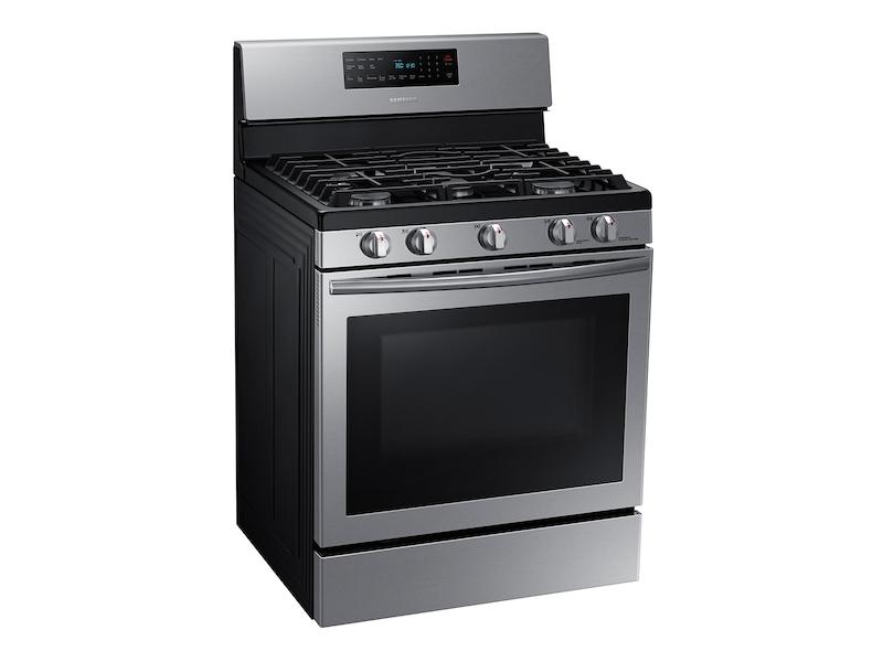 5.8 cu. ft. Freestanding Gas Range with Convection in Stainless Steel