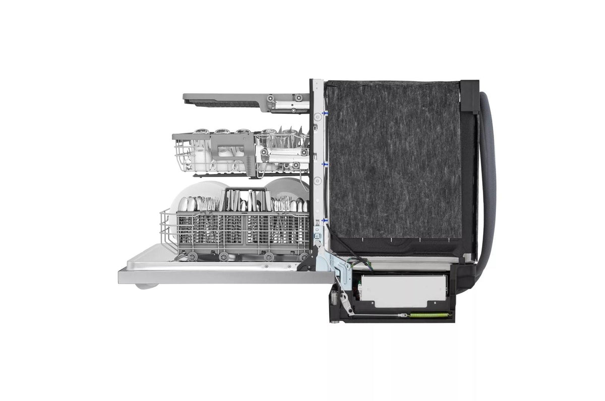 24-Inch QuadWash® Top Control Dishwasher - Stainless Steel