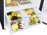 21 cu. ft. Top Freezer Refrigerator with FlexZone™ in Black Stainless Steel