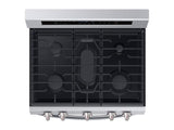 5.8 cu. ft. Freestanding Gas Range with True Convection in Stainless Steel