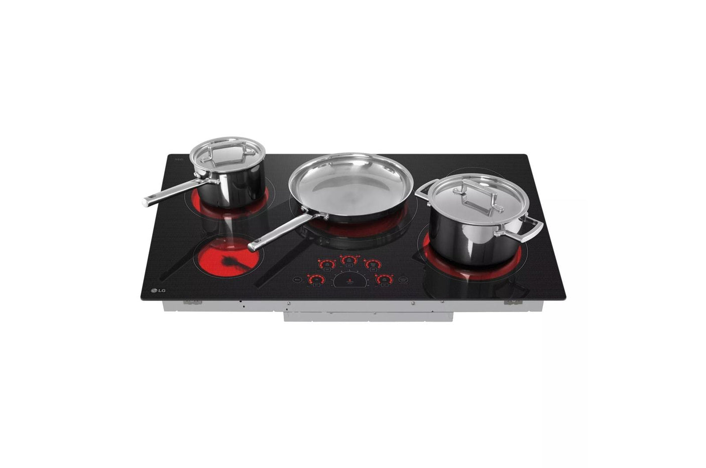 36" Radiant Cooktop, 5 Burner, Black, Energy Star