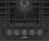 800 Series Gas Cooktop Black