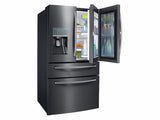 28 cu. ft. Food Showcase 4-Door French Door Refrigerator in Black Stainless Steel