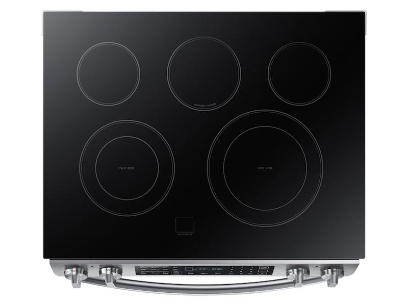 5.8 cu. ft. Slide-In Electric Range in Stainless Steel