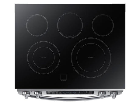 5.8 cu. ft. Slide-In Electric Range in Stainless Steel