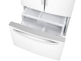 28 cu. ft. Food Showcase 3-Door French Door Refrigerator in White