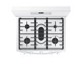 5.8 cu. ft. Freestanding Gas Range with Convection in White
