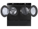 7.5 cu. ft. Smart Dial Electric Dryer with Super Speed Dry in Brushed Black