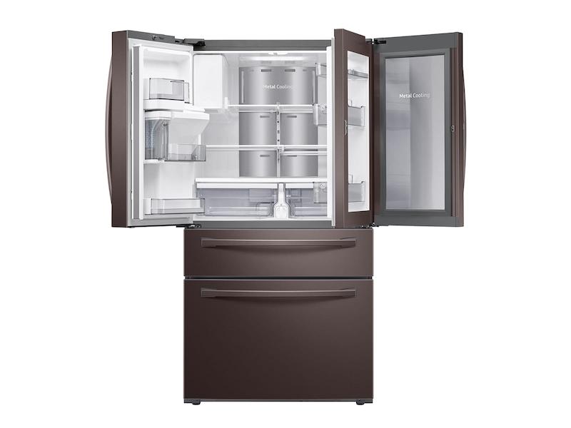 28 cu. ft. Food Showcase 4-Door French Door Refrigerator in Tuscan Stainless Steel