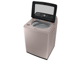 5.2 cu. ft. Large Capacity Smart Top Load Washer with Super Speed Wash in Champagne