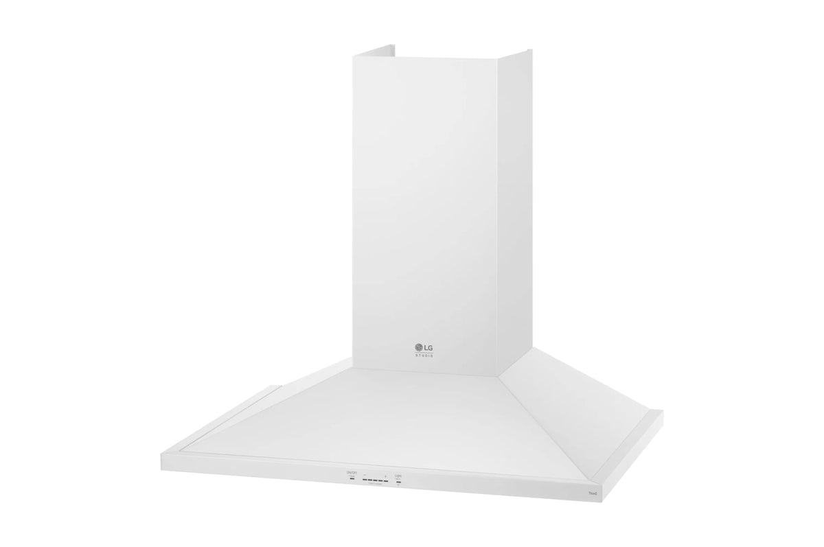 30" LG STUDIO Wall Mount Range Chimney Hood - Essence White
