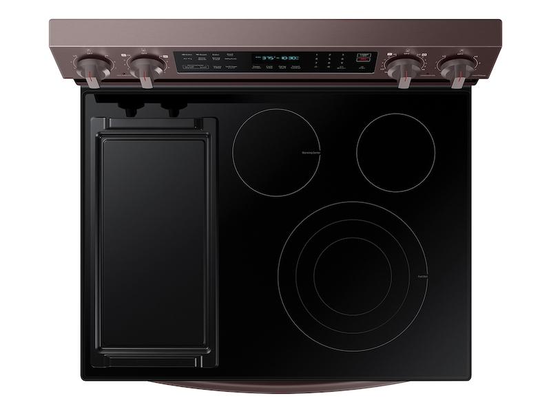 6.3 cu. ft. Smart Freestanding Electric Range with No-Preheat Air Fry, Convection+ & Griddle in Tuscan Stainless Steel