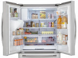 25 cu. ft. French Door Refrigerator with External Water & Ice Dispenser in Stainless Steel