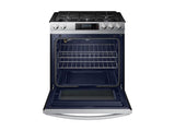 5.8 cu. ft. 5 Burner Slide-in Gas Range in Stainless Steel