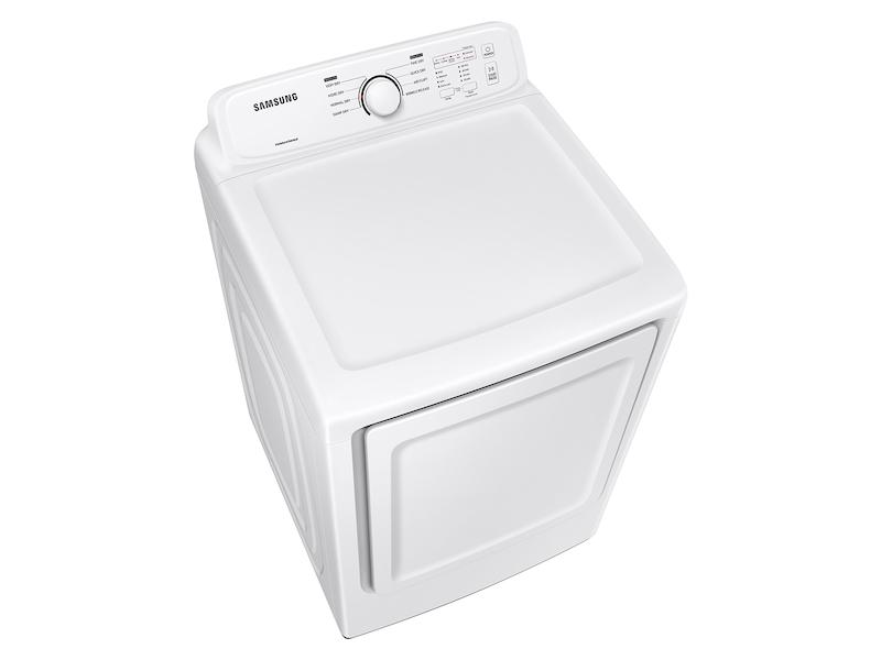 7.2 cu. ft. Electric Dryer with Sensor Dry and 8 Drying Cycles in White