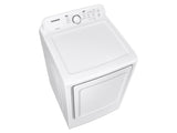 7.2 cu. ft. Electric Dryer with Sensor Dry and 8 Drying Cycles in White