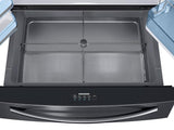 22 cu. ft. Food Showcase Counter Depth 4-Door French Door Refrigerator in Black Stainless Steel