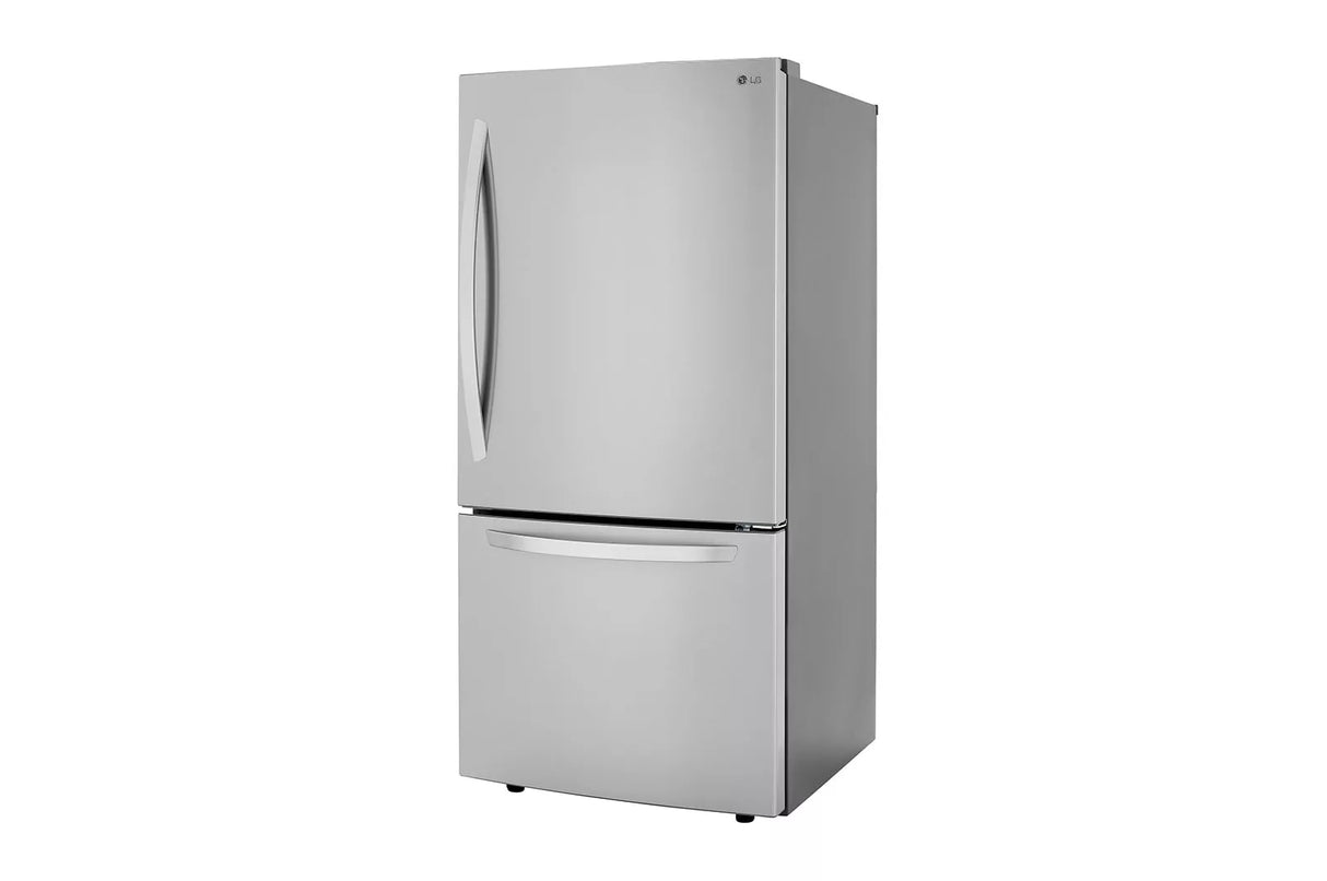 26 cu. ft. 33-inch Wide Bottom Freezer Refrigerator - Stainless Steel