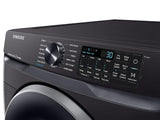 5.0 cu. ft. Extra-Large Capacity Smart Front Load Washer with Super Speed Wash in Brushed Black